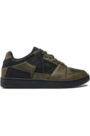 Guess Sneakersy Sava Low FMTSAL PEL12 Khaki