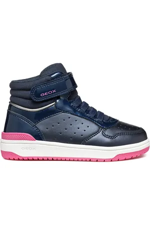 Geox Sneakersy J Washiba Girl J36HXA 0AJ02 C4002 M Tmavomodrá