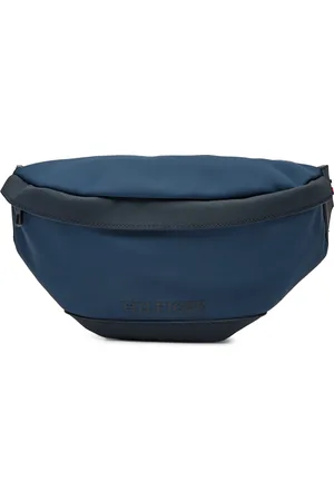 Tommy Hilfiger Ledvinka Monotype Pu Bumbag AM0AM12603 Tmavomodrá