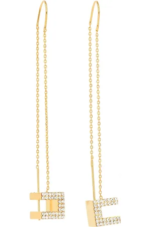 Elisabetta Franchi Naušnice OR-35A-41E2-V220 Zlatá