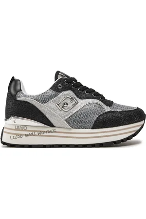 Liu Jo Sneakersy Maxi Wonder 73 BF4007 TX423 Stříbrná