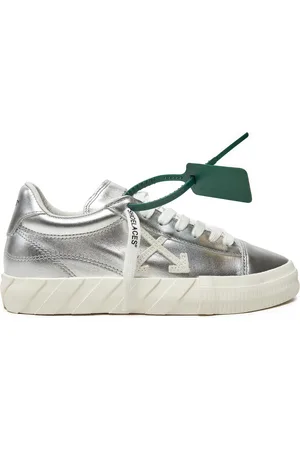 OFF-WHITE Sneakersy OWIA178S22LEA0037201 Stříbrná