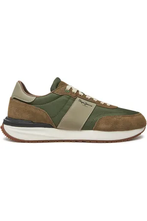 Pepe Jeans Sneakersy PMS60020 Khaki