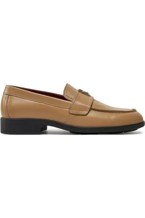 Tommy Hilfiger Lordsy Th Leather Classic Loafer FW0FW07961 Khaki