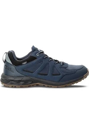 Jack Wolfskin Trekingová obuv Woodland 2 Texapore Low M 4051271 Tmavomodrá