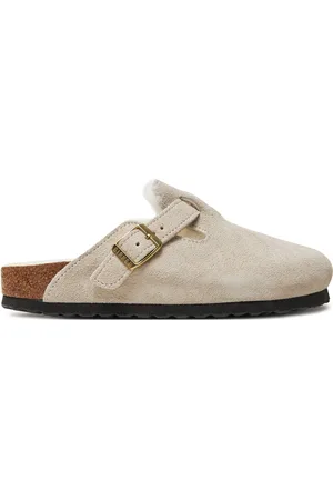 Birkenstock Nazouváky Boston Shearling Leve 1026192