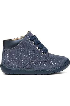 Geox Kotníková obuv B Macchia Girl B464PA 077AJ C4005 Tmavomodrá