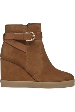 Geox Polokozačky D Elidea Wedge D46VQA 02243 CD500