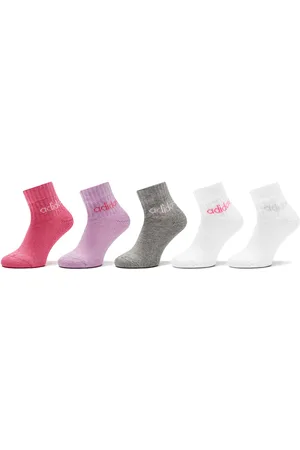 adidas Sada 5 párů dětských vysokých ponožek Linear IR8229