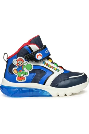 Geox Sneakersy J Ciberdron Boy J46LBJ 054FU C4226 M Tmavomodrá