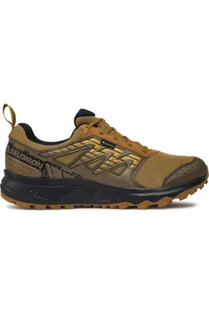 Salomon Sneakersy Wander Gore-Tex L47436600 Khaki