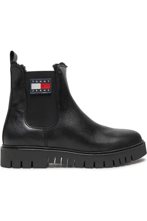 Tommy Hilfiger Kotníková obuv s elastickým prvkem Chelsea EN0EN02626