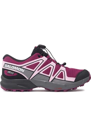 Salomon Trekingová obuv Speedcross Waterproof L47574300 Fialová