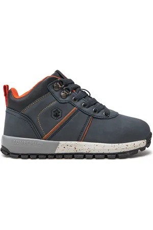 Lumberjack Sneakersy Saturn SB19601-005-S03 S Tmavomodrá