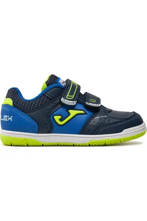 Joma Boty na fotball Top Flex Jr Indoor TPJW2403INV Tmavomodrá