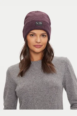 PUMA Čepice Archive Heather Beanie 021739 28 Fialová