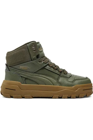 PUMA Sneakersy Rebound Abrupt Jr 398874 03 Zelená
