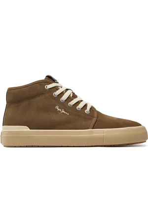Pepe Jeans Sneakersy Ben Top PMS31051 Zelená