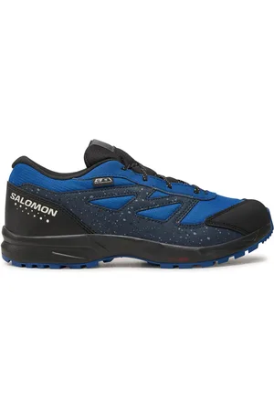 Salomon Trekingová obuv Outway Clima™ Waterproof L47561500 Tmavomodrá