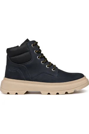Geox Turistická obuv J Kiddartah Boy J46M9A 032FU C0045 M Tmavomodrá