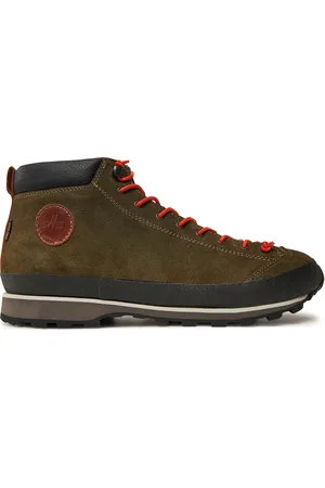 Lomer Trekingová obuv Bio Naturale Mid Mtx Suede 50085/A Khaki