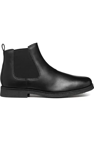 Geox Kotníková obuv s elastickým prvkem Uomo Claudio U2658A 00043 C9999