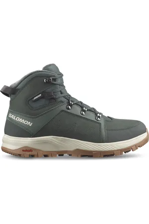 Salomon Trekingová obuv Outchill Thinsulate™ Waterproof L47328100 Zelená
