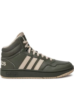 adidas Sneakersy Hoops Mid 3.0 IH7895 Zelená