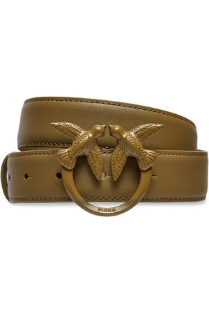 Pinko Dámský pásek Lover Berry H3 Belt AI 24-25 PLT01 100125 A1K2 Khaki