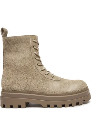 Calvin Klein Turistická obuv Lugged Lace Zip Boot Oxf Hr Su YM0YM01068