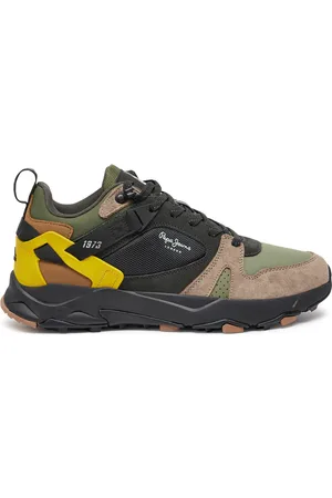 Pepe Jeans Sneakersy PMS60029 Khaki