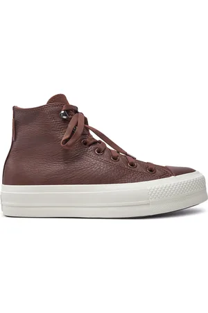 Converse Plátěnky Chuck Taylor All Star Lift Platform Water Repellent Leather A10362C