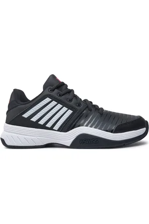 K-Swiss Boty na tenis Court Express 05443 017 Stříbrná