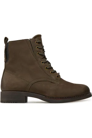 Tamaris Polokozačky 8-85100-43 Zelená