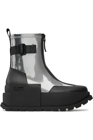 united nude Polokozačky Roko Bootie II 1077714113 Stříbrná