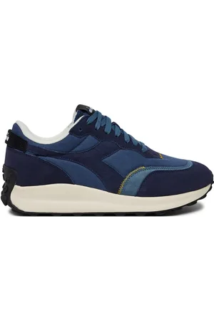 Diadora Sneakersy Race Suede Sw 501.179801-C2093 Tmavomodrá