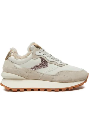 Voile blanche Sneakersy Qwark Hype Fur Woman 0012017945.02.2B91