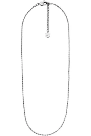 Fossil Náhrdelník JF04821040 Stříbrná