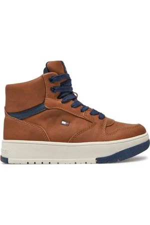 Tommy Hilfiger Sneakersy Mid Cutlace-Up Sneaker T3X9-33641-1351 M