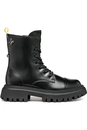 Geox Kozačky J Maquinnens Girl J46M6B 000CN C9999 S