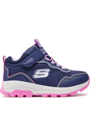 Skechers Sneakersy 303451L/NVMT Tmavomodrá