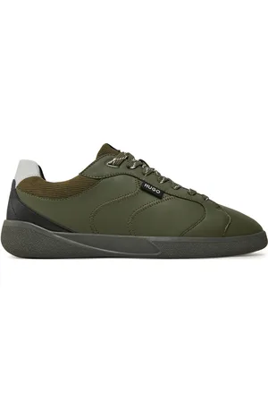 HUGO BOSS Sneakersy Riven Tennis 50529560 Zelená