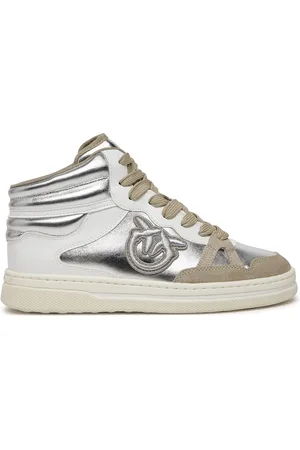 Pinko Sneakersy Mandy 02 SS0051 P040 Stříbrná