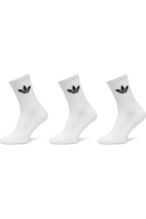 adidas Sada 3 párů vysokých ponožek unisex Trefoil Cushion IJ5616