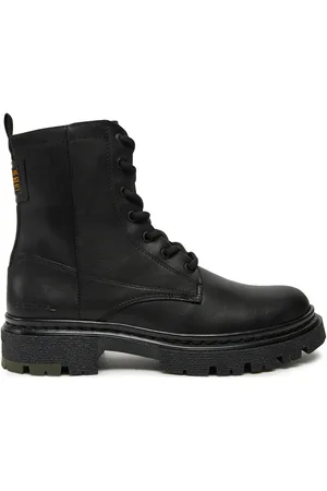 G-Star Turistická obuv Kafey Biker High W D26643