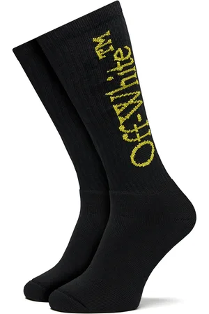 OFF-WHITE Pánské klasické ponožky OMRA075S23KNI0011018