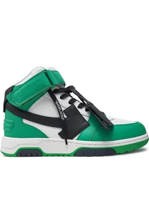 OFF-WHITE Sneakersy OMIA259S23LEA0015510 Zelená