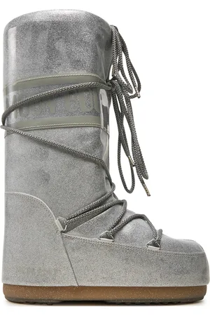 Moon Boot Sněhule Icon Glitter 80D1402850 Stříbrná