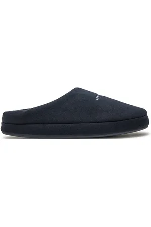 Tommy Hilfiger Bačkory Felt House Shoe FM0FM05538 Tmavomodrá