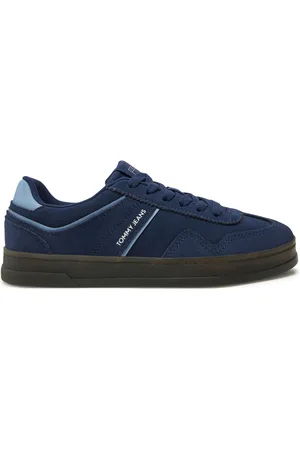 Tommy Hilfiger Sneakersy The Greenwich Suede EN0EN02696 Tmavomodrá